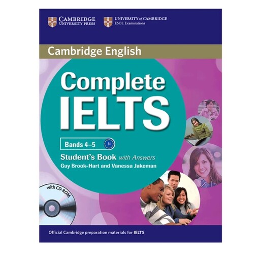 کتاب زبان Cambridge English Complete IELTS Student Book B1 همراه با کتاب کار و 