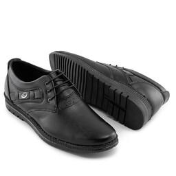 کفش رسمی مردانه چرم طبیعی مشکی-سایز 40-41-42-43-44
