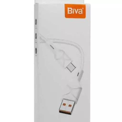 کابل شارژ اصل TYPE-C مدل BIVA(اشانتیون دار)