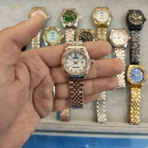 ساعت رولکس ROLEX زنانه و مردانه رنگبندی 