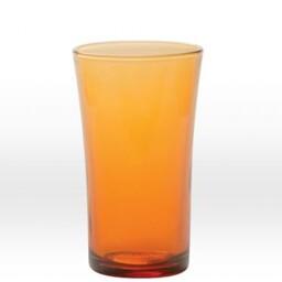 لیوان بلند دورالکس فرانسه رنگ عسلی (یک عدد)