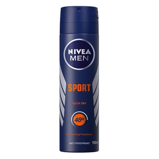 اسپری نیوآ nivea sport حجم 150 میلی لیتر مناسب آقایان 