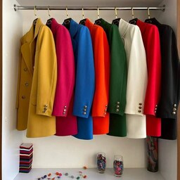 کت تک رسمی زنانه جنس سوپر مازراتی سایز 34 تا 60 رنگبندی فول