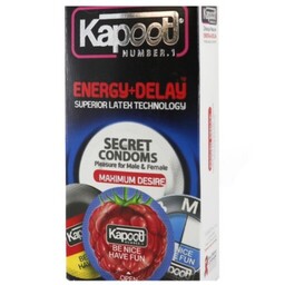 کاندوم 12 عددی تاخییر ی انرژی کاپوت Kapoot