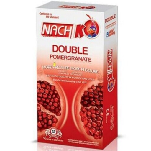 کاندوم کدکس مدل Double Pomegranate بسته 12 عددی