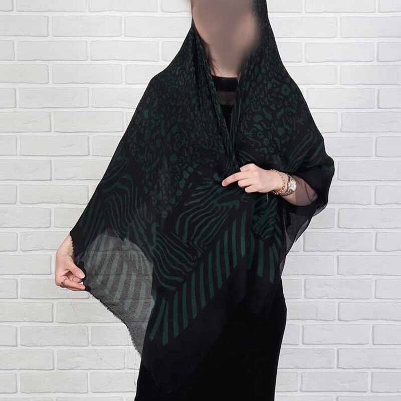 روسری (یالیق ترکمن) طرح پلنگی