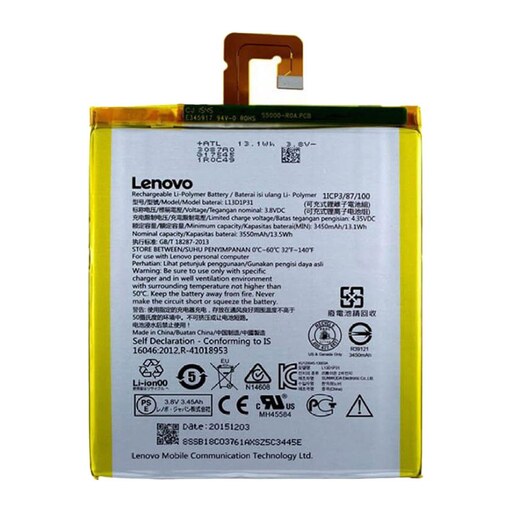 باتری تبلت  Lenovo A7 A3500 باتری تبلتی مدل L13D1P31 با یک ماه گارانتی تعویض 