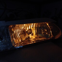 لامپ چراغ کوچک خودرو سکن مدل شیشه ای نارنجی مناسب برای پلاک و جلو  بسیار با کیفیت بسته 2 عددی 