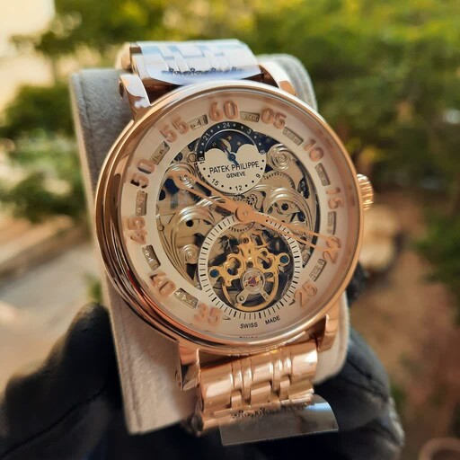 ساعت مردانه اتوماتیک سوپر لاکچری پتک فیلیپ Patek philippe