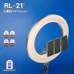 رینگ لایت  مدل RL-21 حرفه ای 54 سانتی اورجینال  گرید A همراه سه پایه