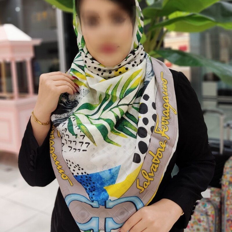 روسری ابریشم یونیک     