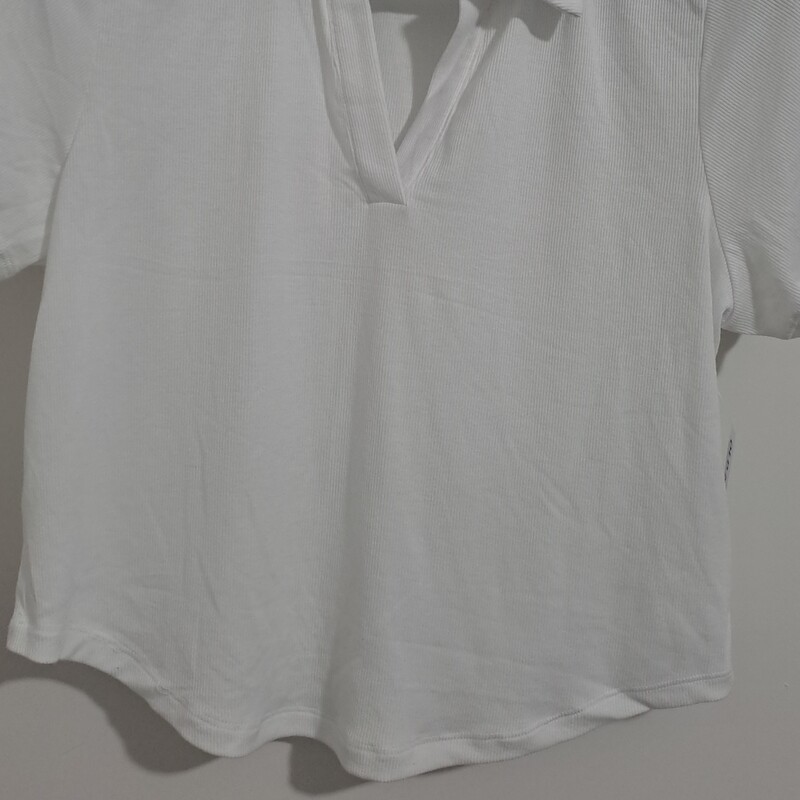 تی شرت سفید تریکو نخی خارجی کوتاه سایز xl