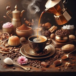 قهوه میکس فول کافئین دلوکس (100 درصد روبوستا) مدیوم دارک رست 250 گرمی 