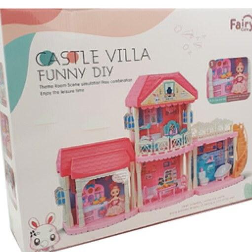 اسباب بازی خانه باربی CASTLE VILLA FUNNY DIY