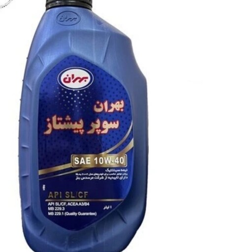 روغن موتور بهران سوپر پیشتاز 10W40 حجم یک لیتر