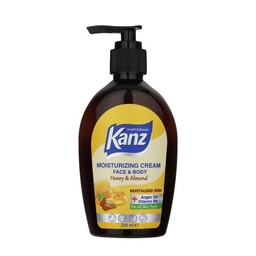 کرم مرطوب کننده کنز مدل Honey and almond حجم 200 میلی لیتر 