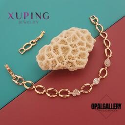 دستبند ژوپینگ جواهری طلایی 3