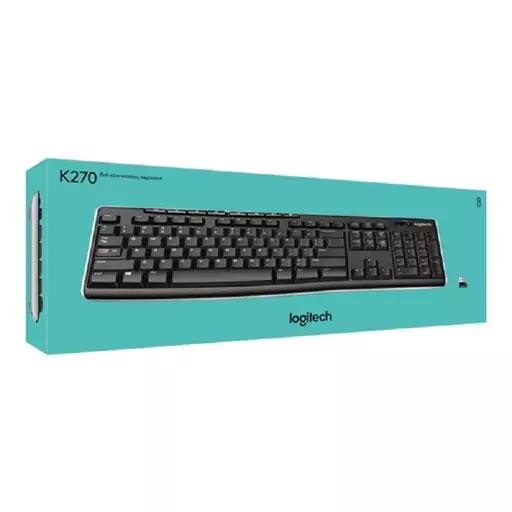 کیبورد بی سیم لاجیتک مدل LOGITECH K270