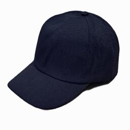 کلاه مردانه نقاب کوتاه وارداتی کتان طرح ساده مردانه در چند رنگ