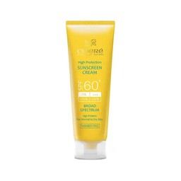 کرم ضد آفتاب سینره بی رنگ مناسب پوست معمولی تا خشک SPF60
