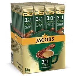 کافی میکس سه در یک گلد 40 عددی جاکوبز JACOBS yogun lezzet