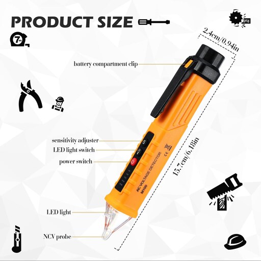 فازمتر القائی و ردیاب ولتاژ AC مدل M100