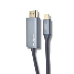 کابل تبدیل HDMI به USB-C موکسوم مدل MX-AX29 طول 1.8