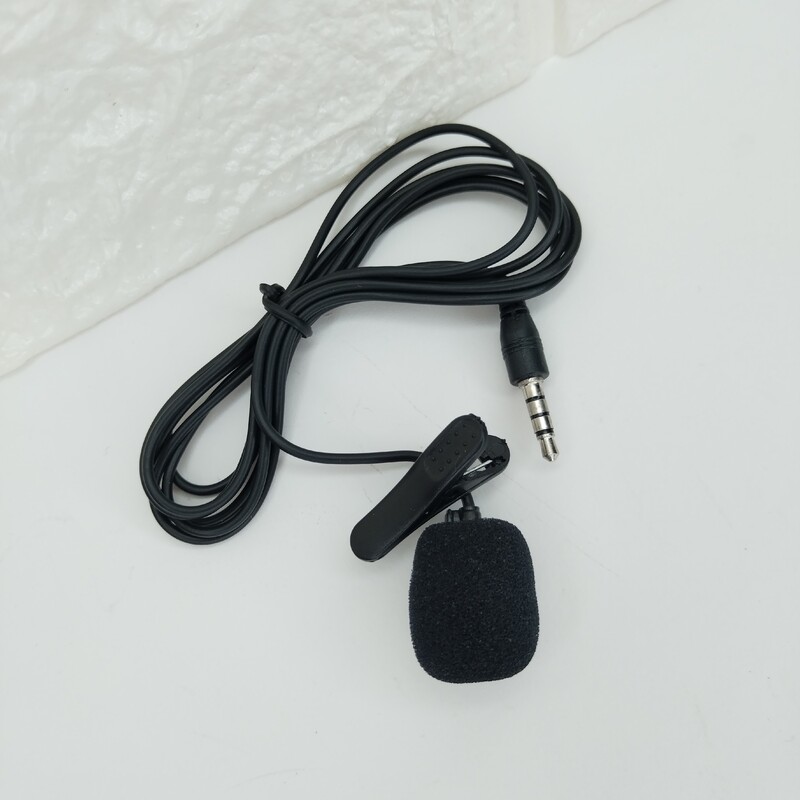 میکروفون یقه ای مناسب تولید محتوا و کلاس آنلاین مناسب انواع گوشی موبایل AUX