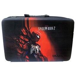 کیف کنسول PS5 Slim طرح Spider Man