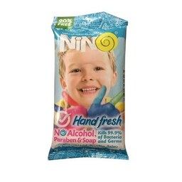 دستمال مرطوب دست و صورت طرح کودک نینو