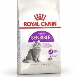 غذای خشک گربه رویال کنین Royal Canin مدل سنسیبل Sensible وزن 2 کیلوگرم