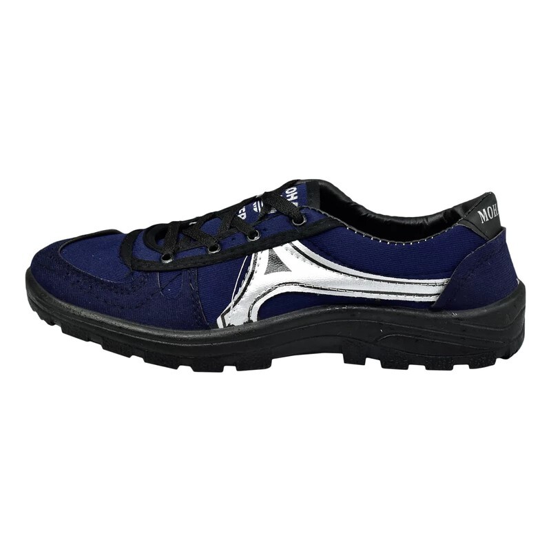 کفش فوتسال مردانه مدل آلفرد کد 10985 کفش اسپرت ورزشی مردانه جنس برزنت و جیر مصنوعی 