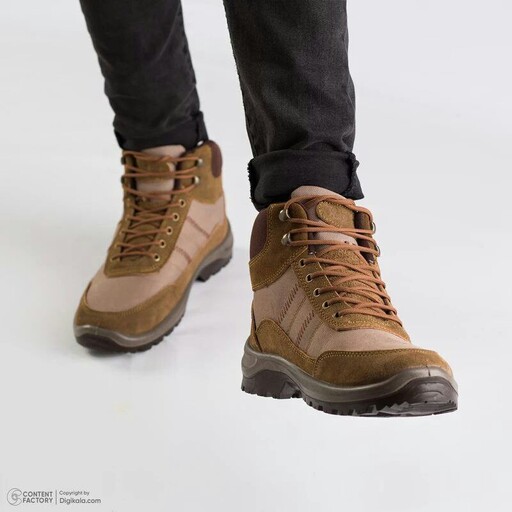 کفش طبیعت گردی مردانه کفش شیما مدل 477926942 کفش مردانه مناسب طبیعت گردی جنس چرم مصنوعی 