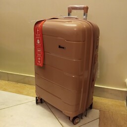 چمدان پلی پروپیلن سایز متوسط در رنگ بندی