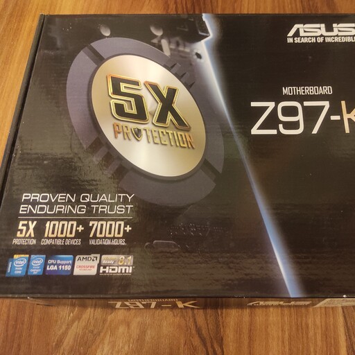Asus Z97-k  مادربرد ایسوس مین بورد z97 k مادربرد مین برد ASUS ATX DDR3 2600 LGA 1150 Z97 K ASUS ATX DDR3 2600 LGA 1150 M