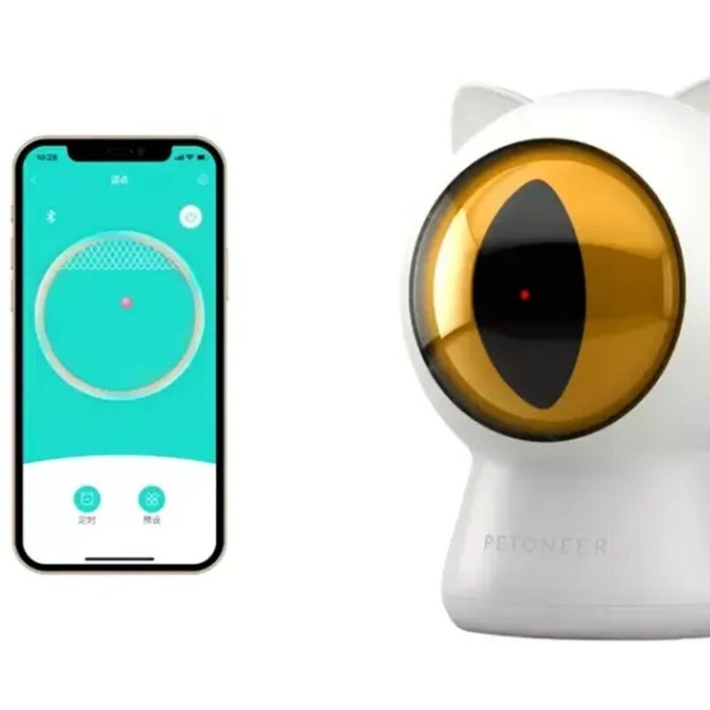 اسباب بازی گربه هوشمند شیائومی PETONEER White Petoneer Smart Dot Laser Cat Toy TY011