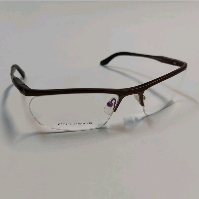 عینک طبی بیس دار مدل نیم فریم مارک BFO709