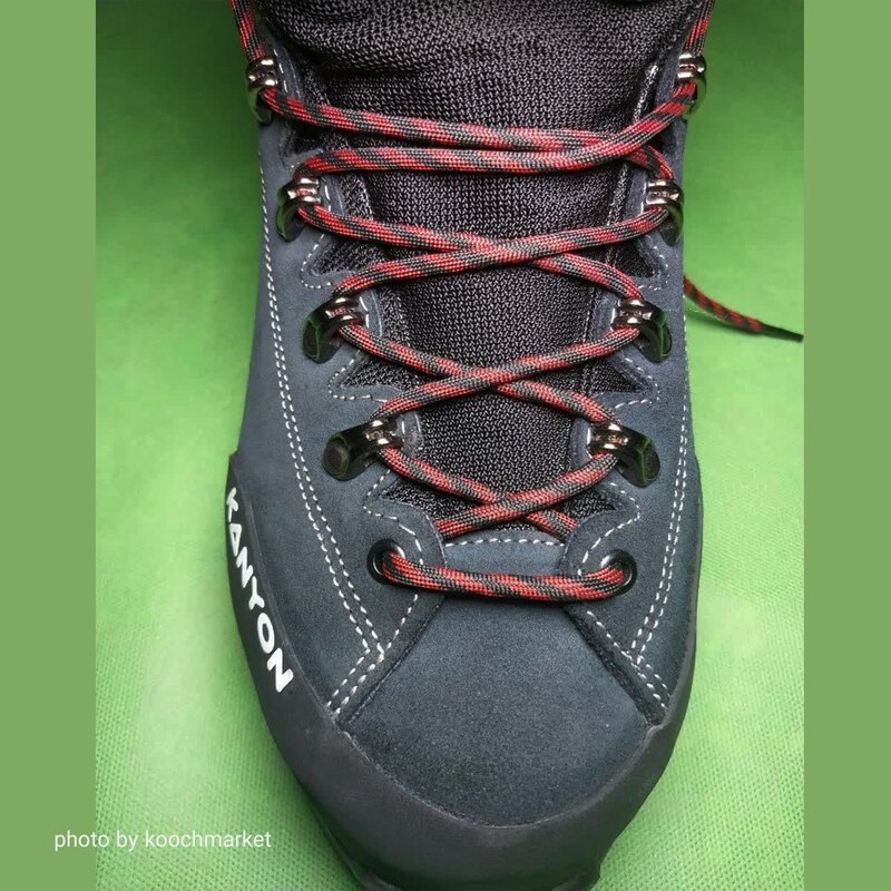 کفش کوهنوردی کانیون مدل الوند رنگ طوسی تیره