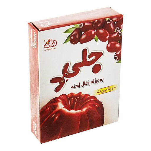 پودر ژله زغال اخته بسته 12 عددی 