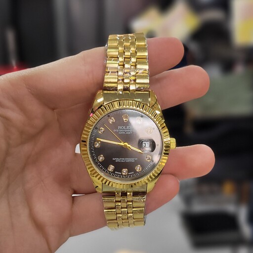 ساعت مچی مردانه عقربه ای برند Rolex بسیار شیک و زیبا و با قیمتی مناسب 
