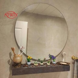 آینه آتریکس مدل گرد ساده سایز 40سانتی  کد MD600
