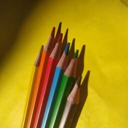 مداد رنگی شش رنگ فکتیس با جعبه مقوایی