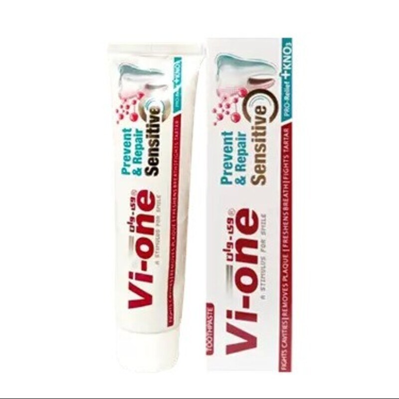خمیر دندان مناسب دندان های حساس وی وان (vi one) - 90gr