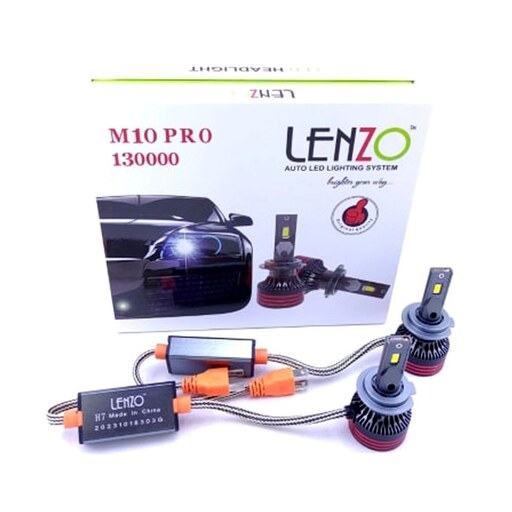 لامپ هدلایت خودرو لنزو M10Pro پایه H1