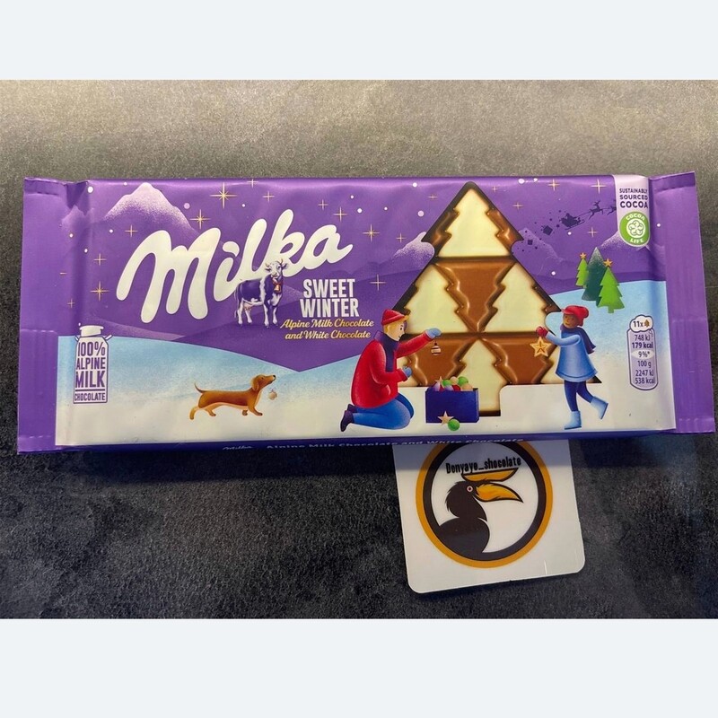 شکلات تخته ای میلکا اصل المان با طعم شیری شکلات فوق العاده خوشمزه
