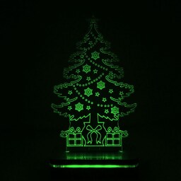 چراغ خواب سان لیزر طرح درخت کریسمس  -  LED کم مصرف 