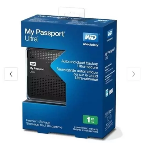 هارد اکسترنال 1 ترابایت مای پسورد  My Passport Ultra WD  