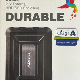هارد اکسترنال اس اس دی ای دیتا ظرفیت 500 گیگابایت SSD ADATA ED600