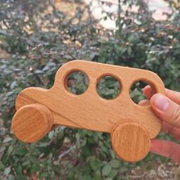 ماشین چوبی چوب راش با پوشش گیاهی طول کار حدود 15 سانتیمتر 