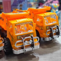 اسباب  بازی کامیون قدرتی  نارنجی